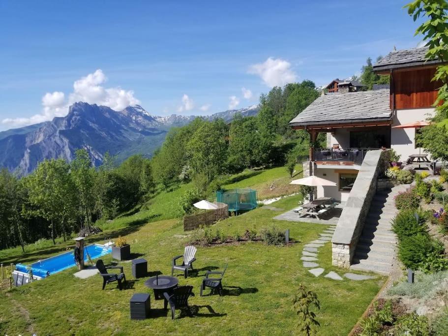Appartement En Chalet Individuel Sauna Piscine วัลเมนิเย ภายนอก รูปภาพ