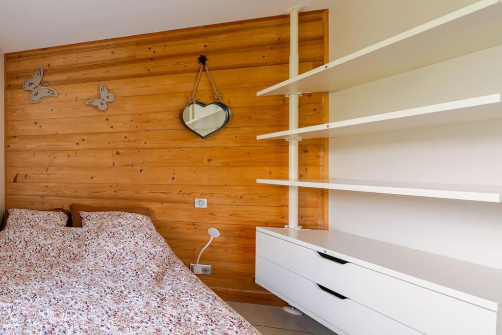 Appartement En Chalet Individuel Sauna Piscine วัลเมนิเย ภายนอก รูปภาพ