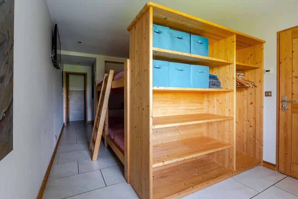 Appartement En Chalet Individuel Sauna Piscine วัลเมนิเย ภายนอก รูปภาพ
