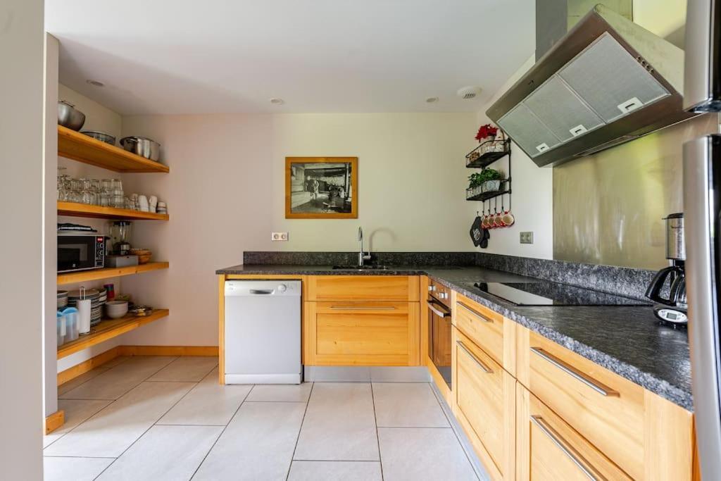 Appartement En Chalet Individuel Sauna Piscine วัลเมนิเย ภายนอก รูปภาพ