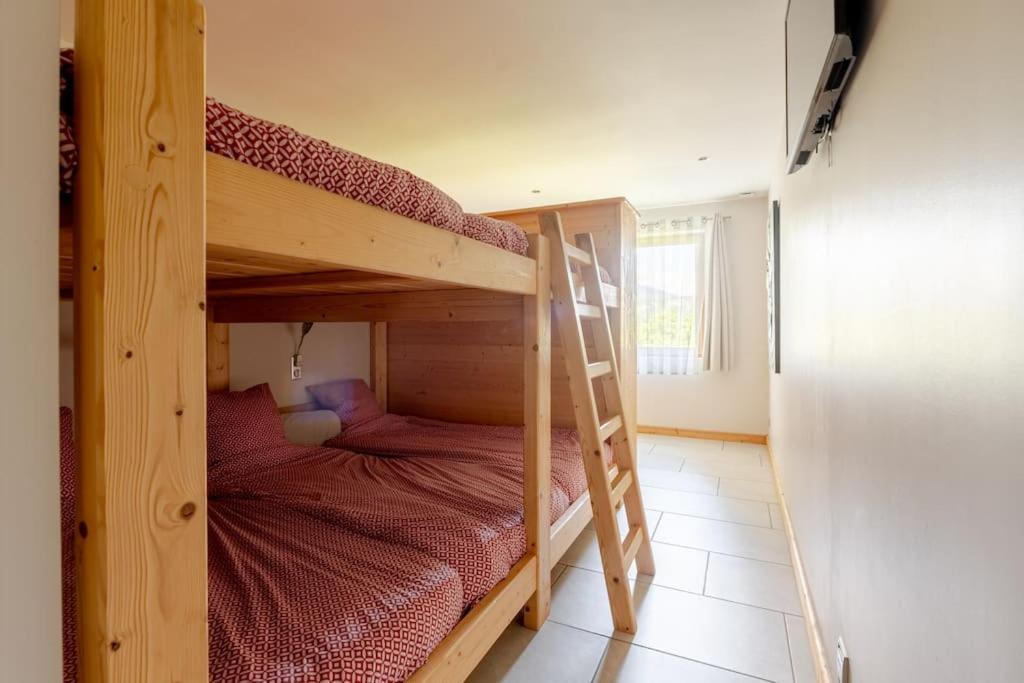Appartement En Chalet Individuel Sauna Piscine วัลเมนิเย ภายนอก รูปภาพ