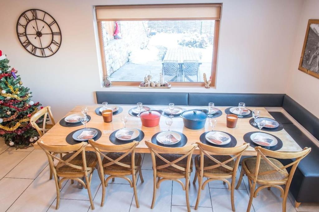 Appartement En Chalet Individuel Sauna Piscine วัลเมนิเย ภายนอก รูปภาพ